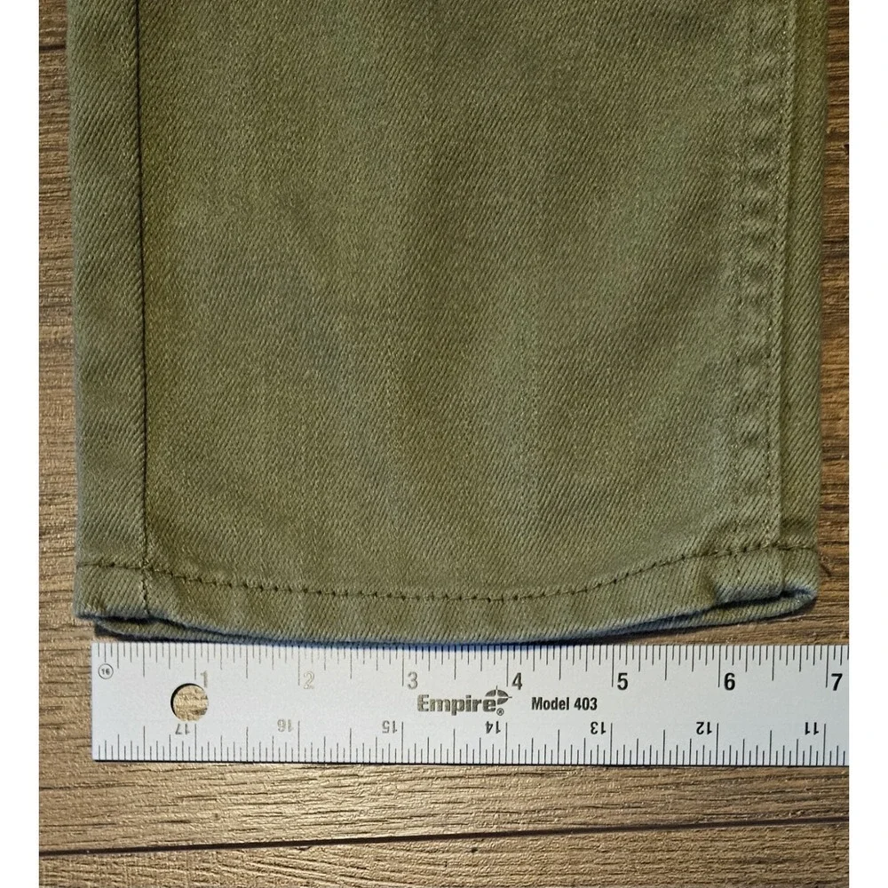 Levis 511 Slim Size 14 Regular W27xL27 Olive Green Actual (27x26)